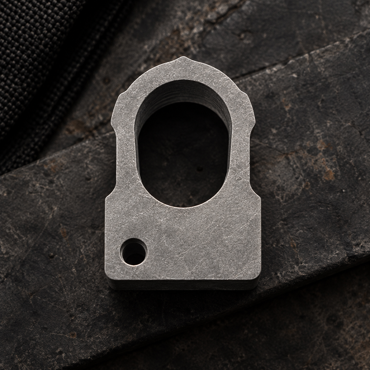Machined-Aluminum EDC Knuck Keychain Protection Tool 001